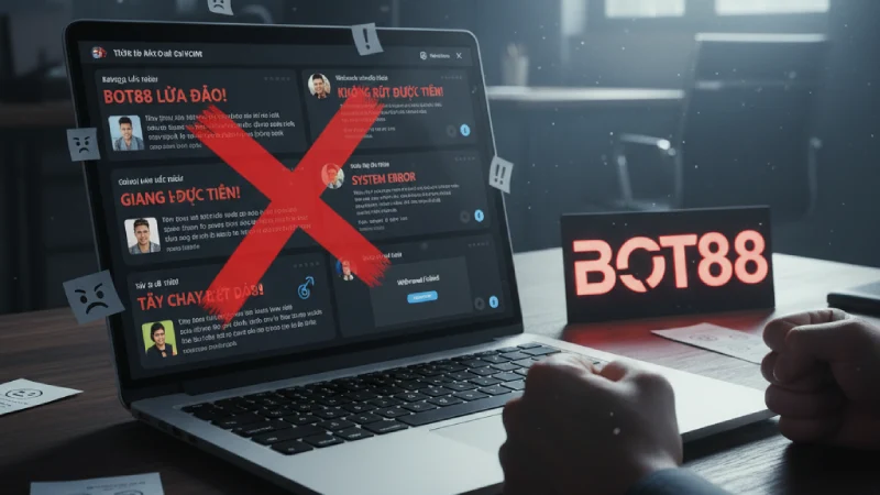 BOT88 lừa đảo? Những rủi ro ẩn giấu trong thế giới cá cược